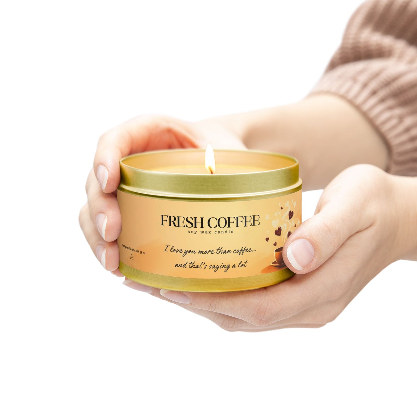 Fresh Coffee Candle | Love You More Than Coffee…