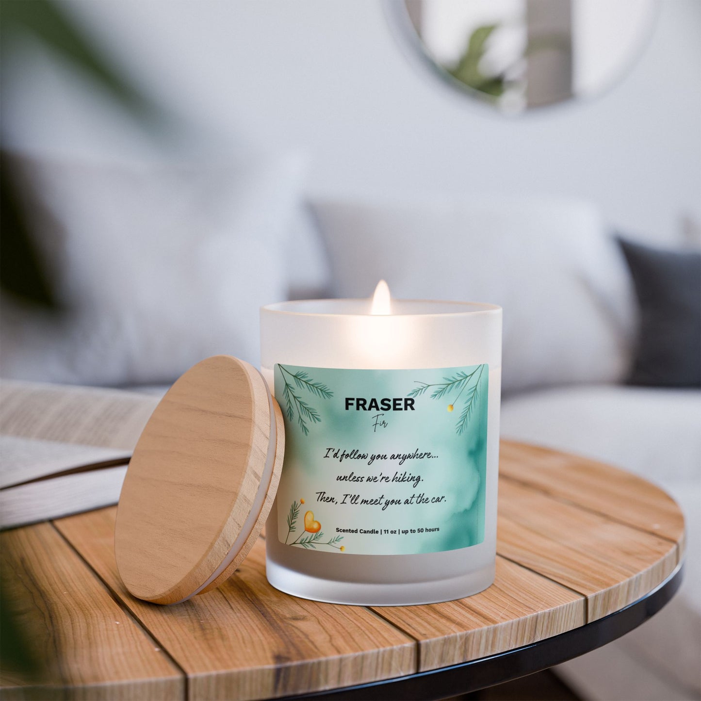 Fraser Fir Scented Candle ⎮ Anywhere with You…