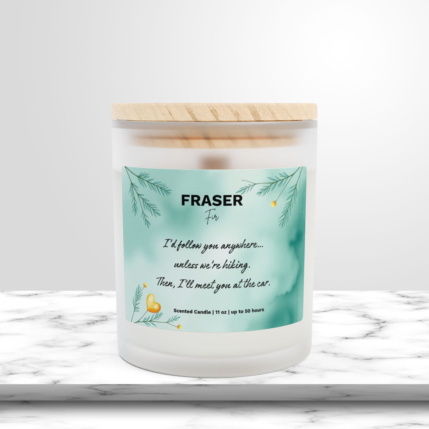 Fraser Fir Scented Candle ⎮ Anywhere with You…