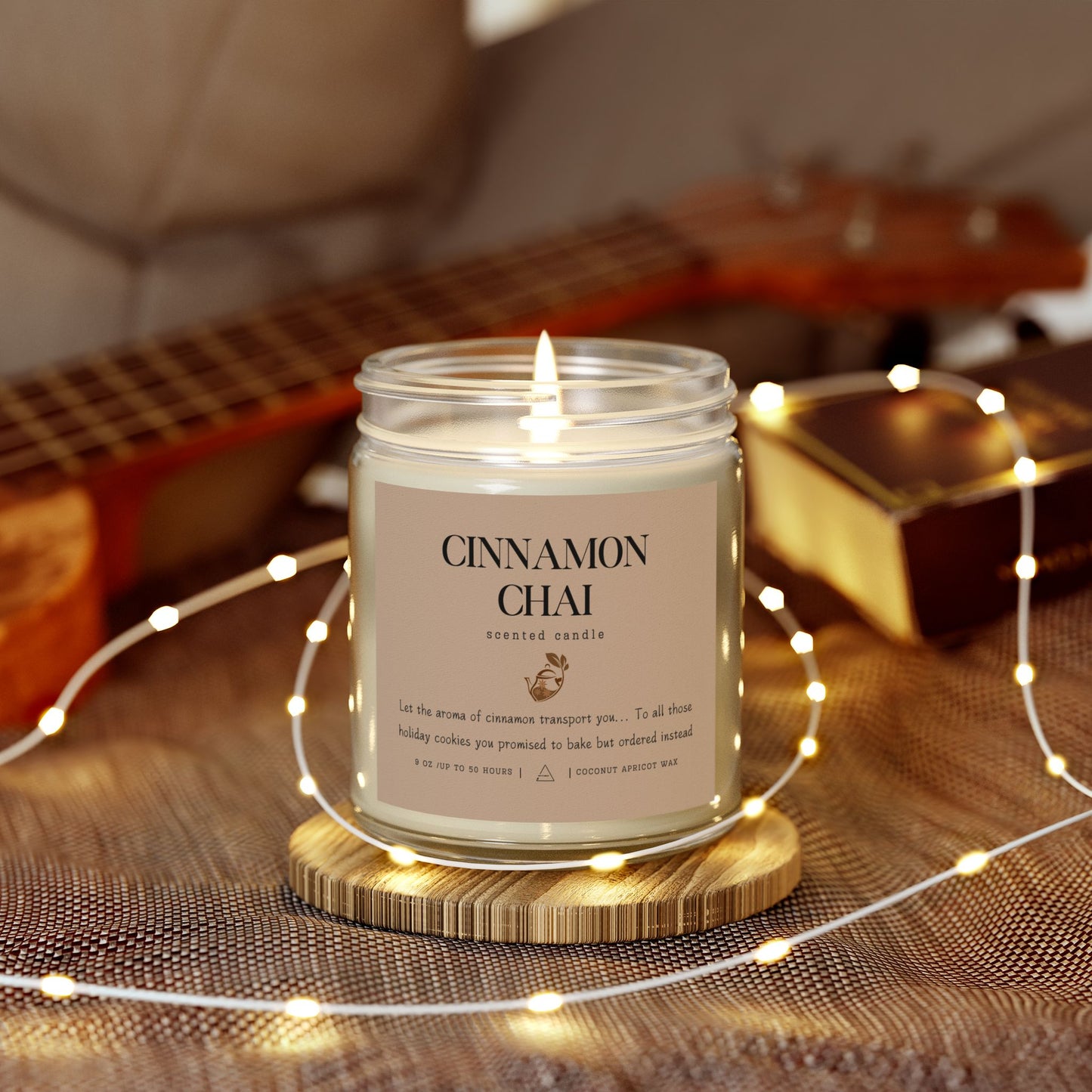 Cinnamon Chai Scented Candle ⎜ Smells Like Holiday Magic (Without the Kitchen Disaster)