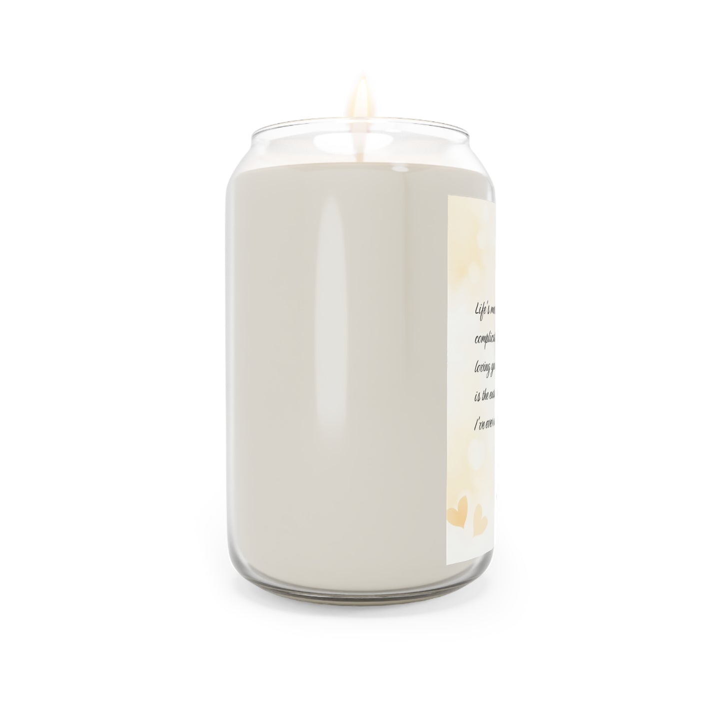 Vanilla Scented Soy Candle | Love's Scents Collection, 13.75oz