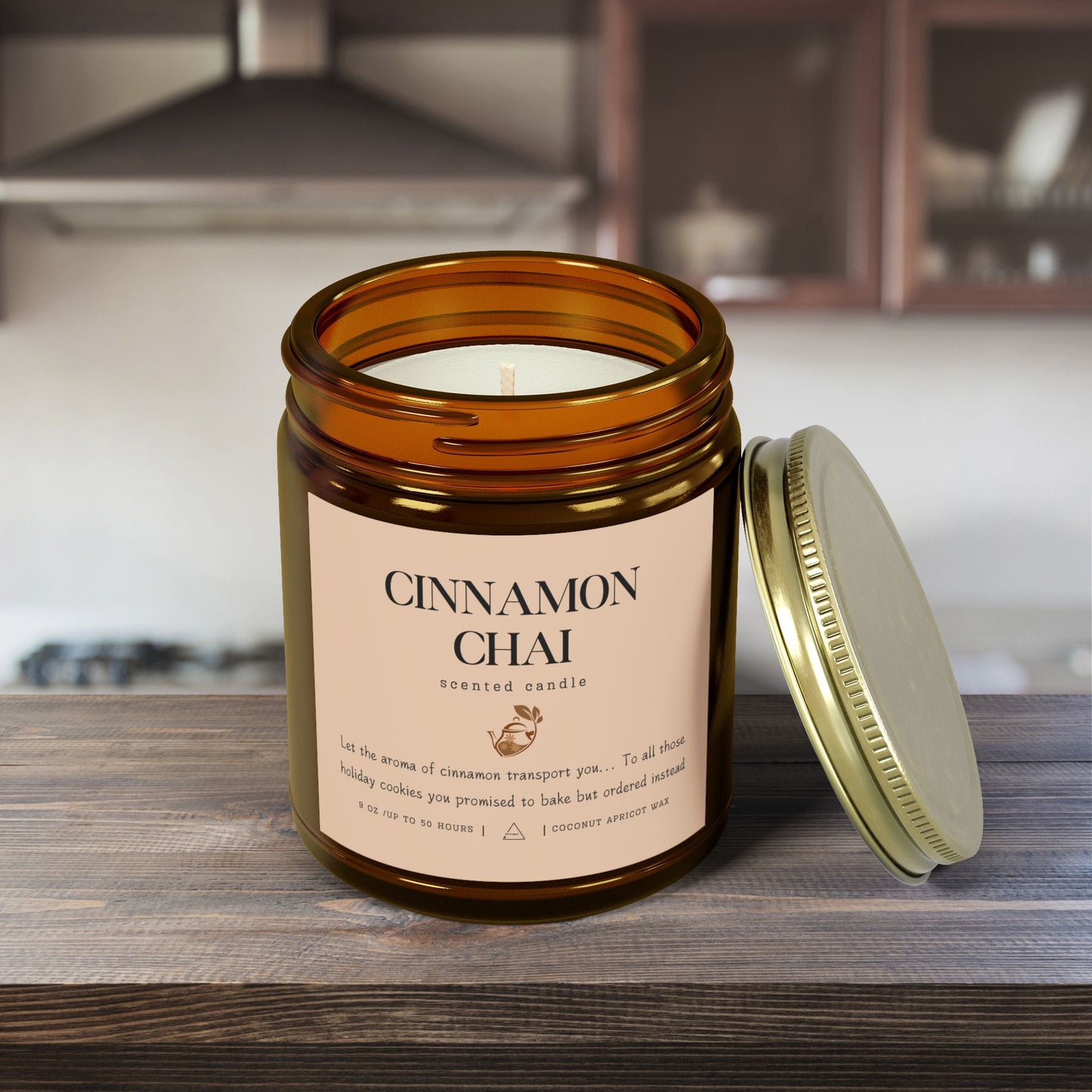 Cinnamon Chai Scented Candle ⎜ Smells Like Holiday Magic (Without the Kitchen Disaster)