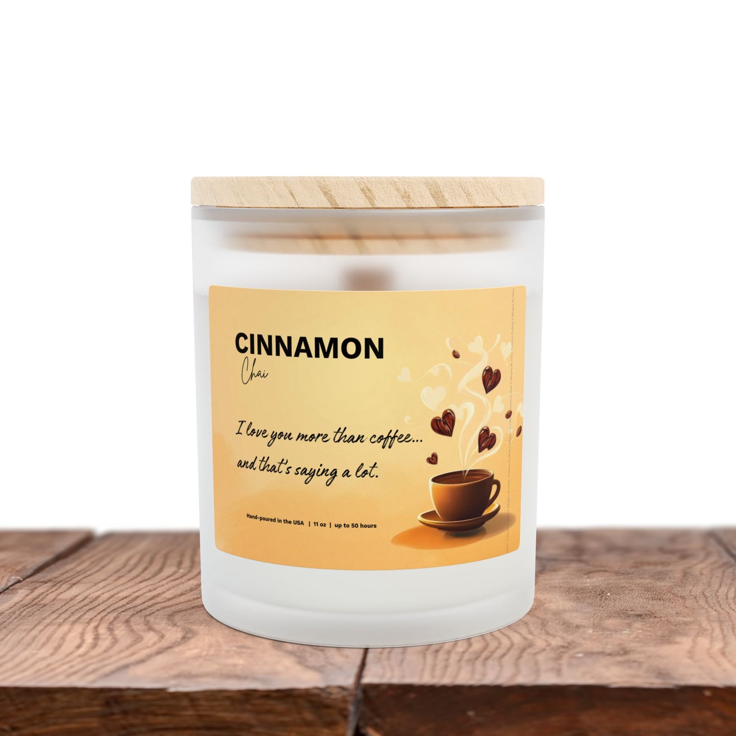 Cinnamon Chai Candle | More Love Than Coffee…