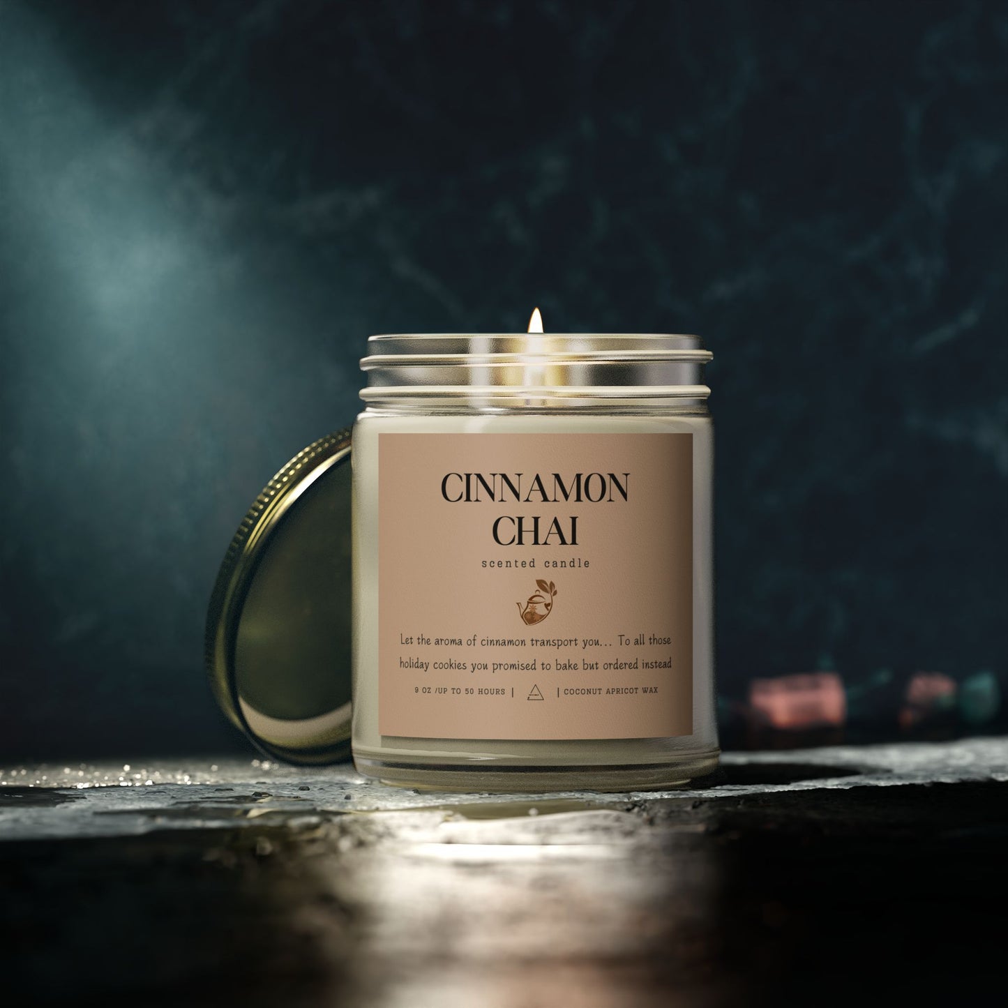 Cinnamon Chai Scented Candle ⎜ Smells Like Holiday Magic (Without the Kitchen Disaster)