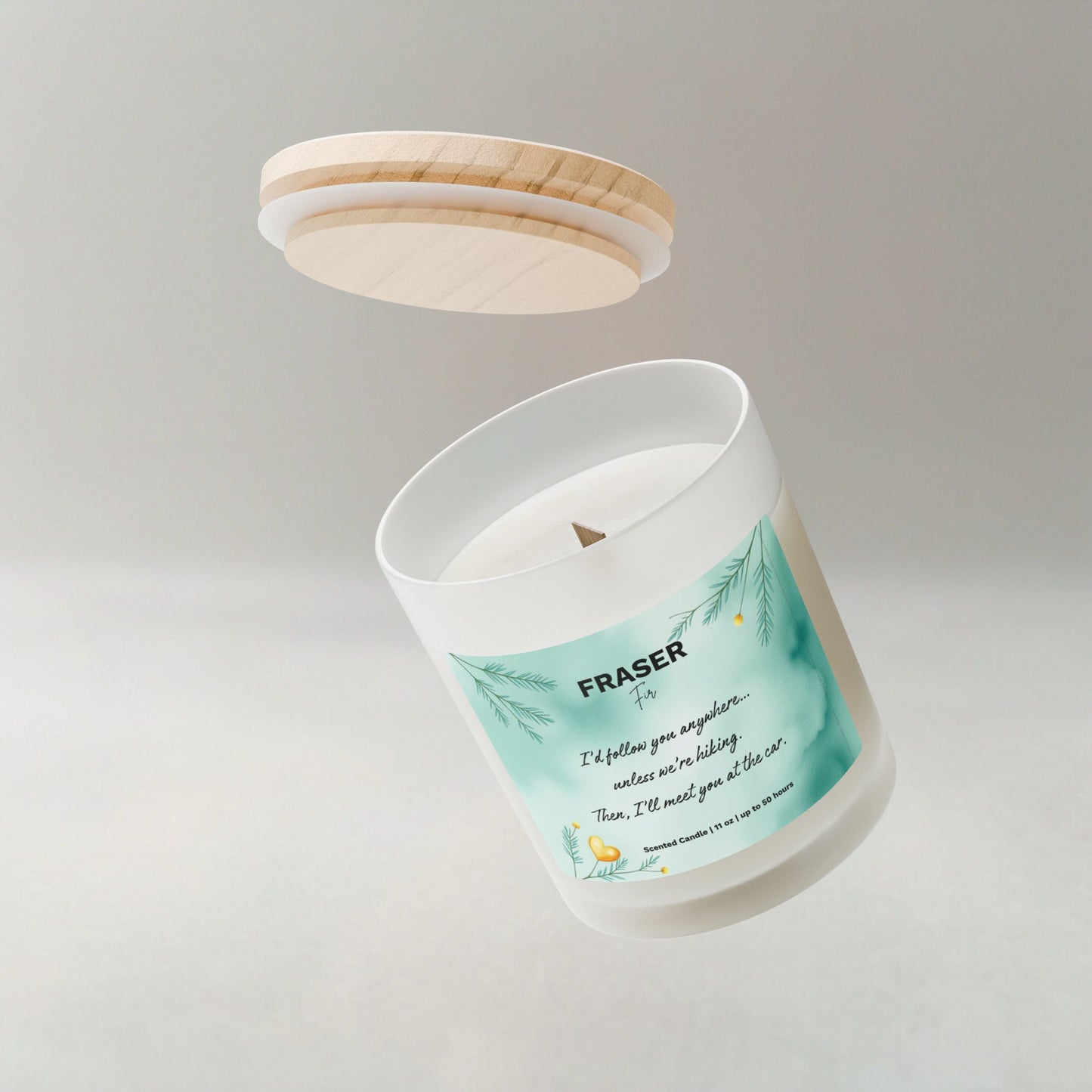 Fraser Fir Scented Candle ⎮ Anywhere with You…