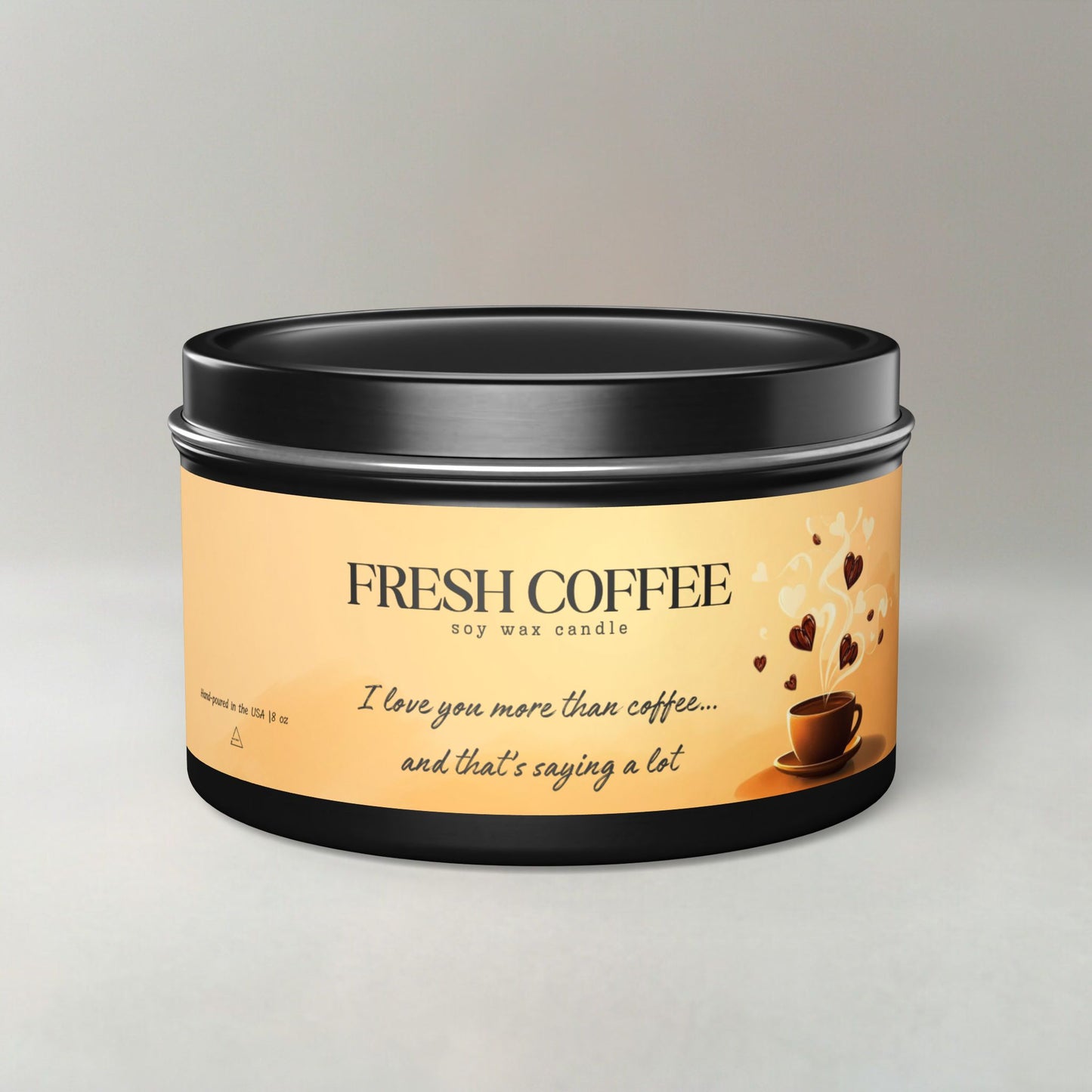 Fresh Coffee Candle | Love You More Than Coffee…