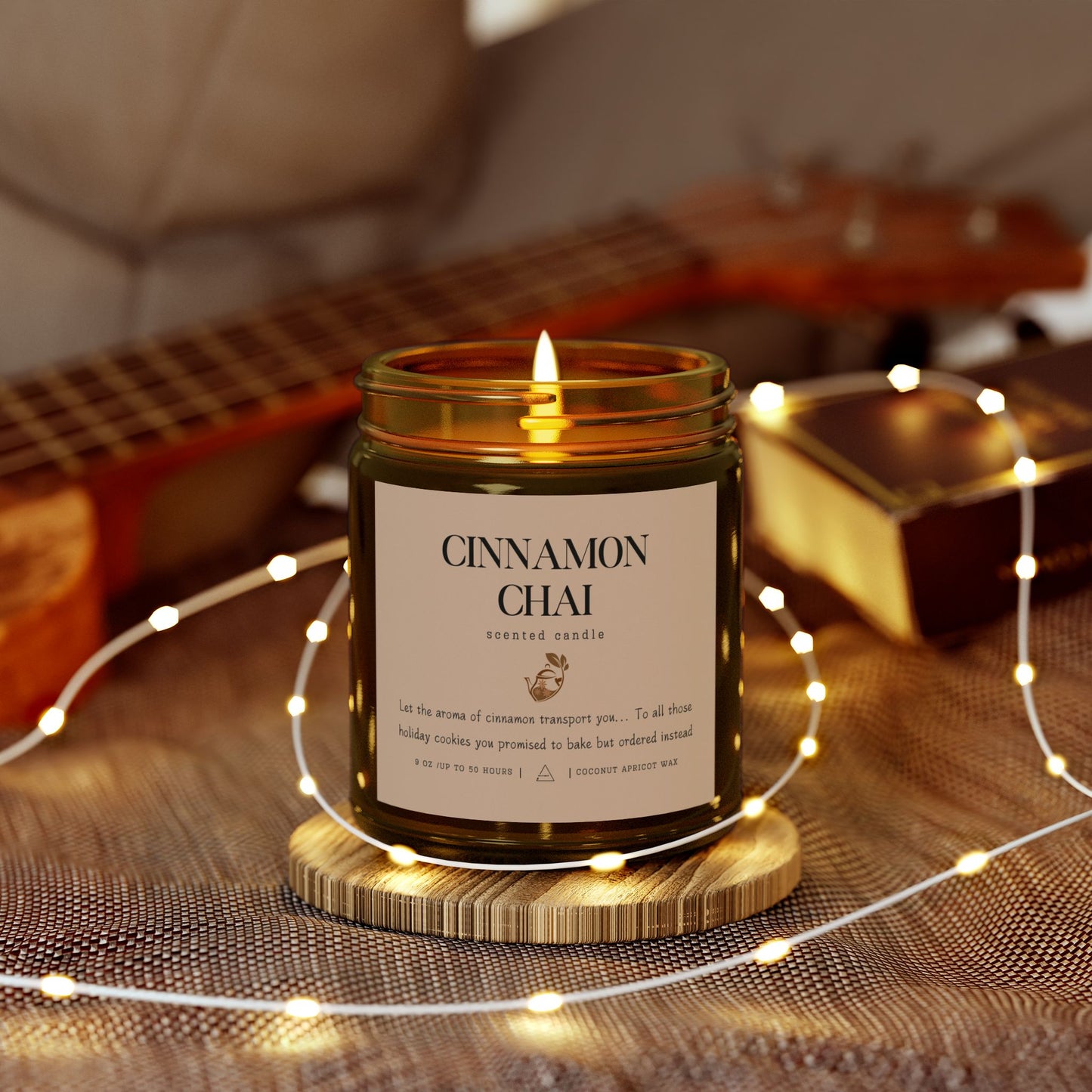 Cinnamon Chai Scented Candle ⎜ Smells Like Holiday Magic (Without the Kitchen Disaster)