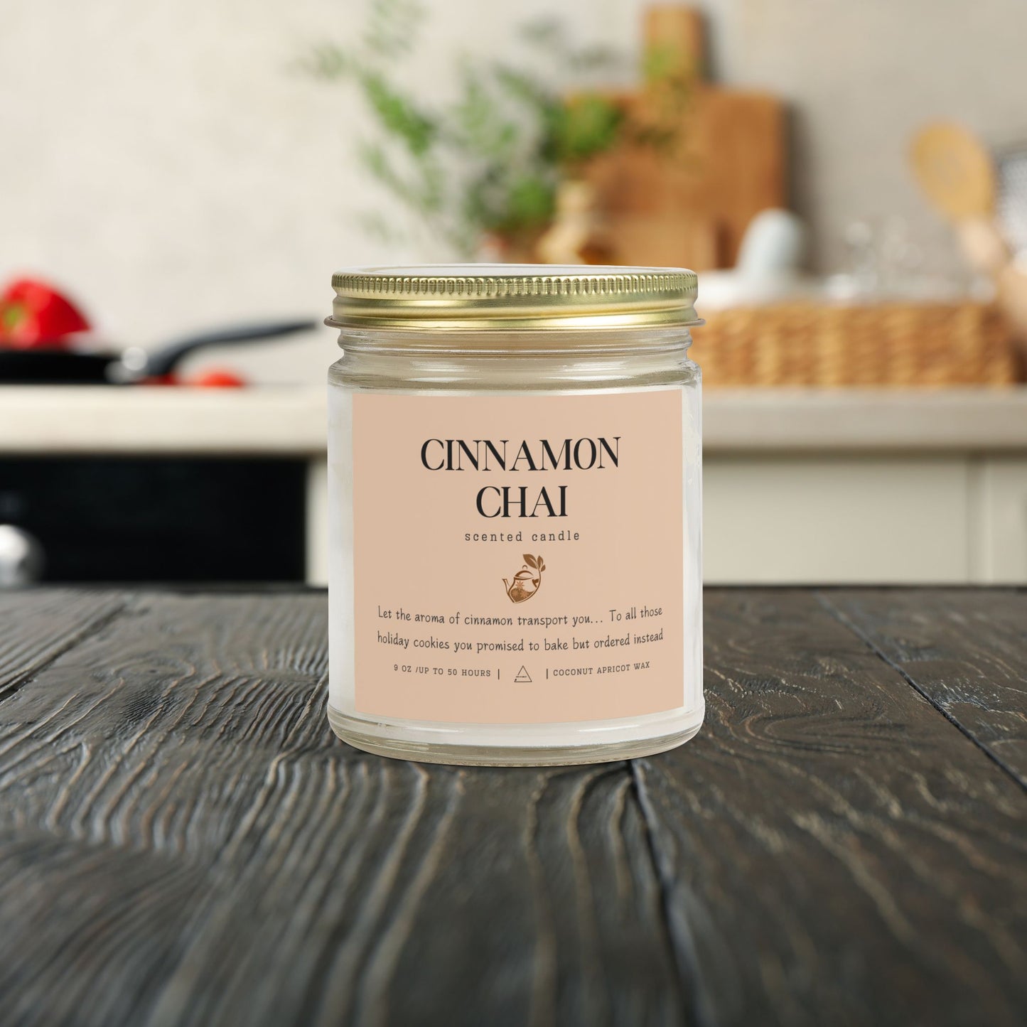 Cinnamon Chai Scented Candle ⎜ Smells Like Holiday Magic (Without the Kitchen Disaster)