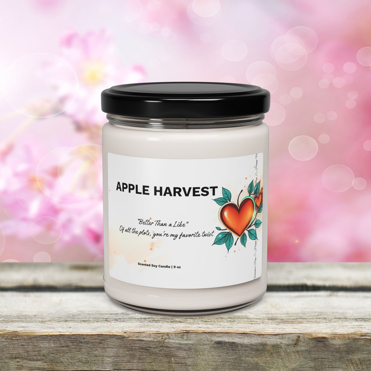 Apple Harvest Scented Soy Candle | Better Than a Like