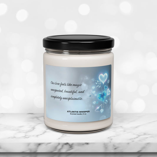 Atlantis Whisper Scented Soy Candle ⎮ Magic, Mystery & Love in the Air