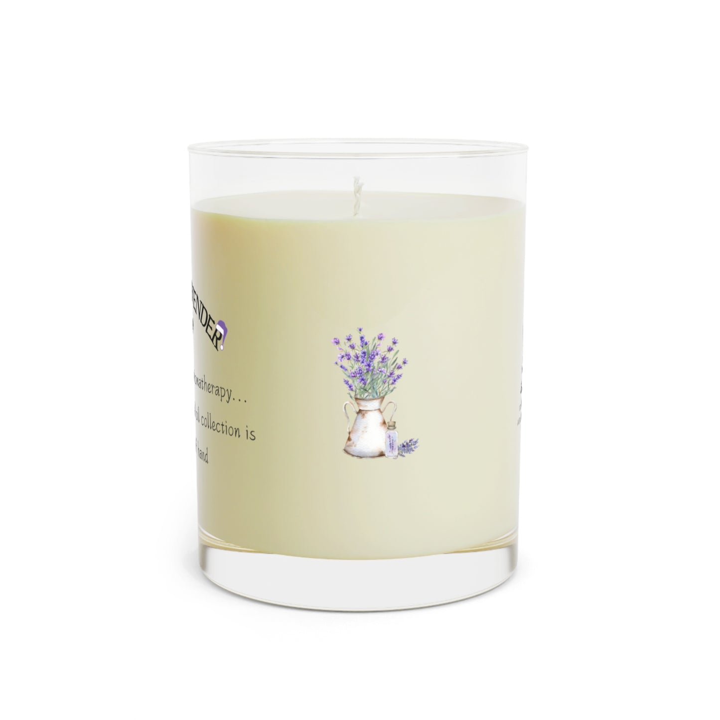 Minted Lavender & Sage Scented Candle  |  Fresh as Morning Dew (Not Your Gardening Skills)