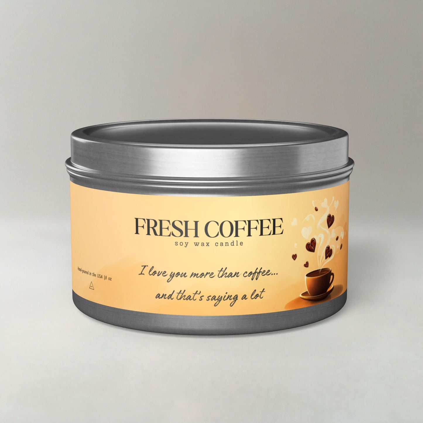 Fresh Coffee Candle | Love You More Than Coffee…