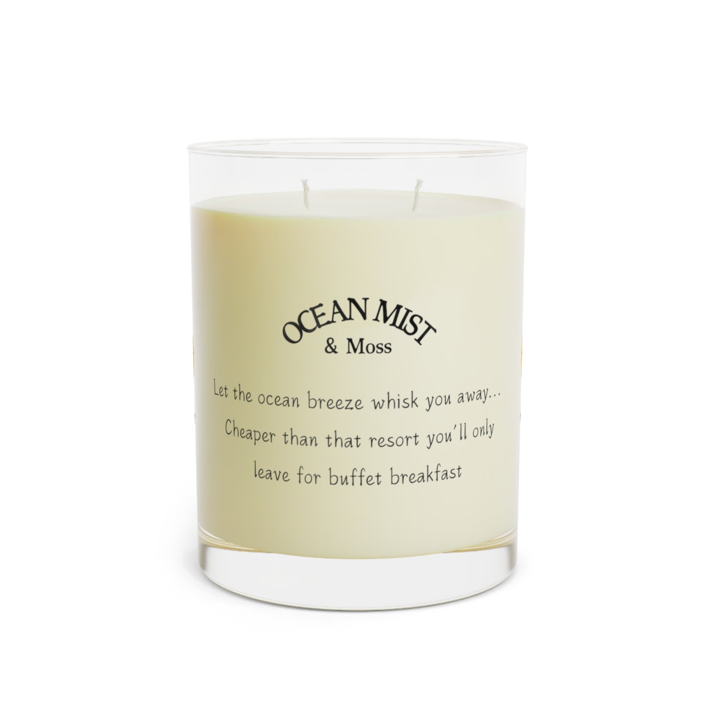 Ocean Mist & Moss Scented Candle ⎮ Vacation Vibes Without the Price Tag